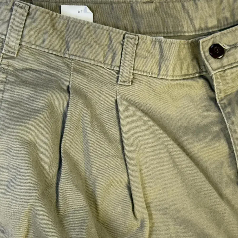 Dockers Pants Mens 36x34 D4‎ Relaxed Fit Khaki Business Pleated Beige